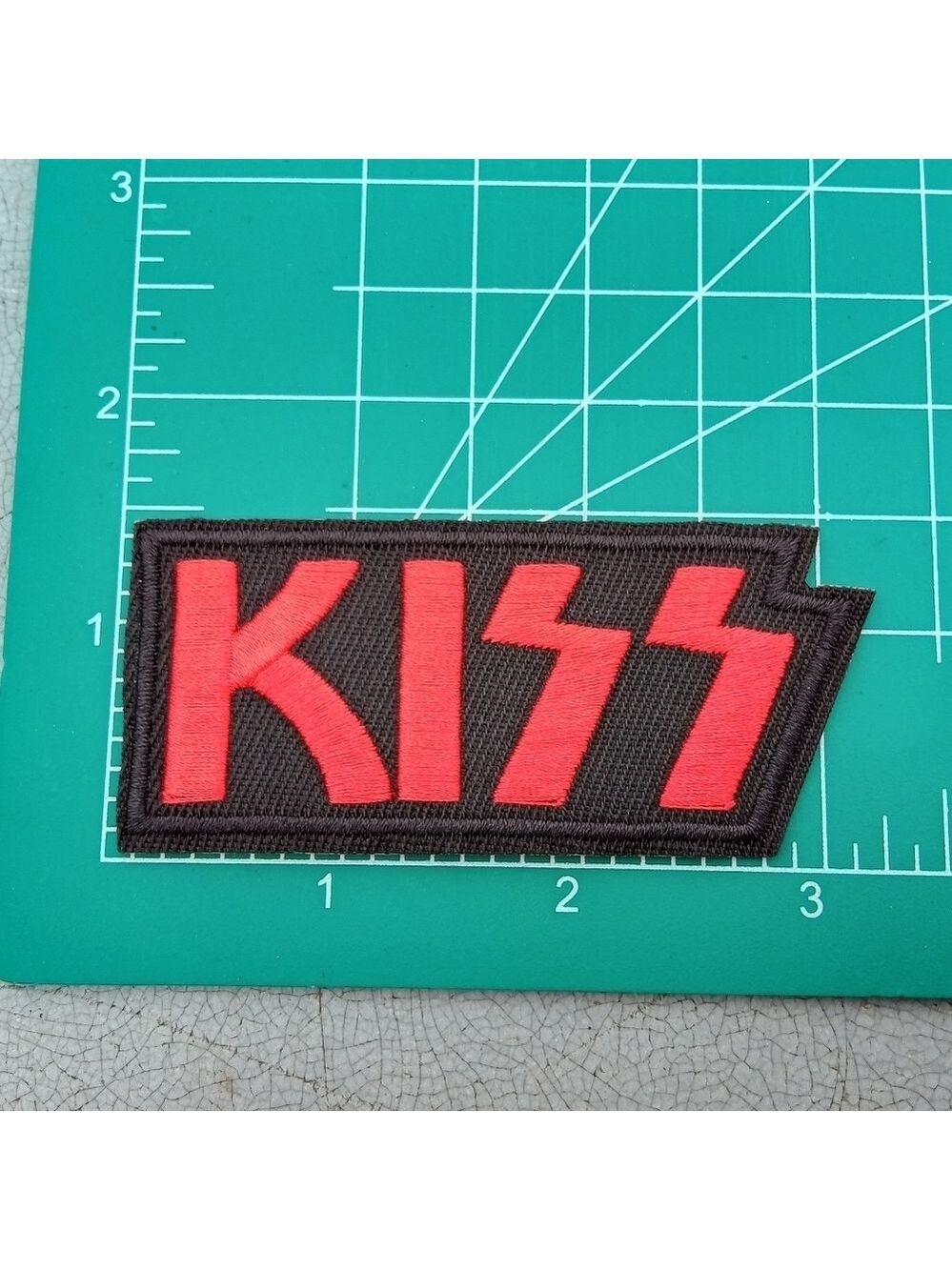 KISS Red and Black Patch